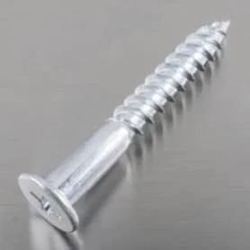 Vít gỗ đầu phẳng, mỏng (2 bước ren)